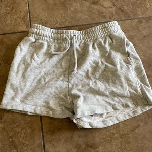 Gray sweatshorts